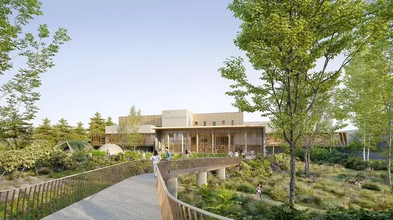 Rendu architectural ZAC Cambacérès Montpellier — bâtiment bois Talimentation